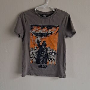 Star Wars Darth Vader Gray Tee Boys 6/7